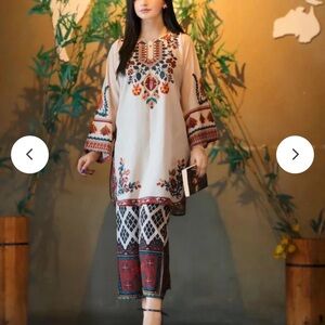 Floral Tunic and Pants Set